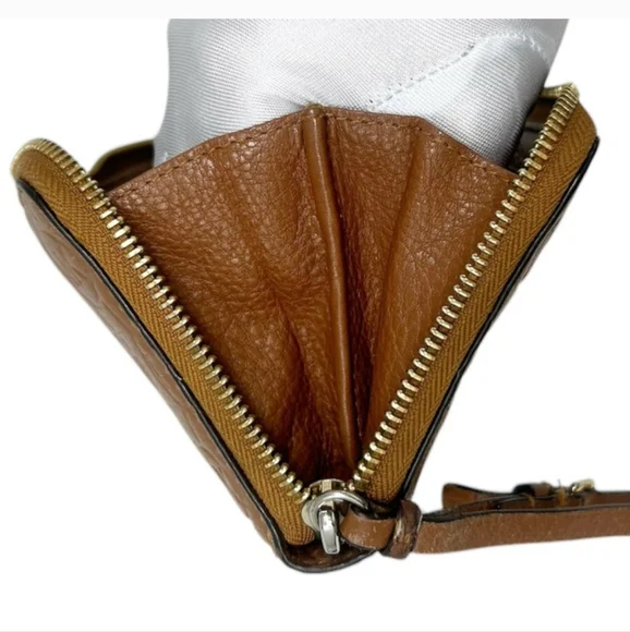 Michael Kors Leather Embossed Logo Wallet - Picture 7 of 15